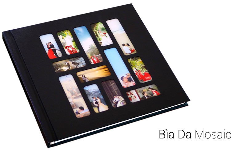 photobook bìa da mosaic