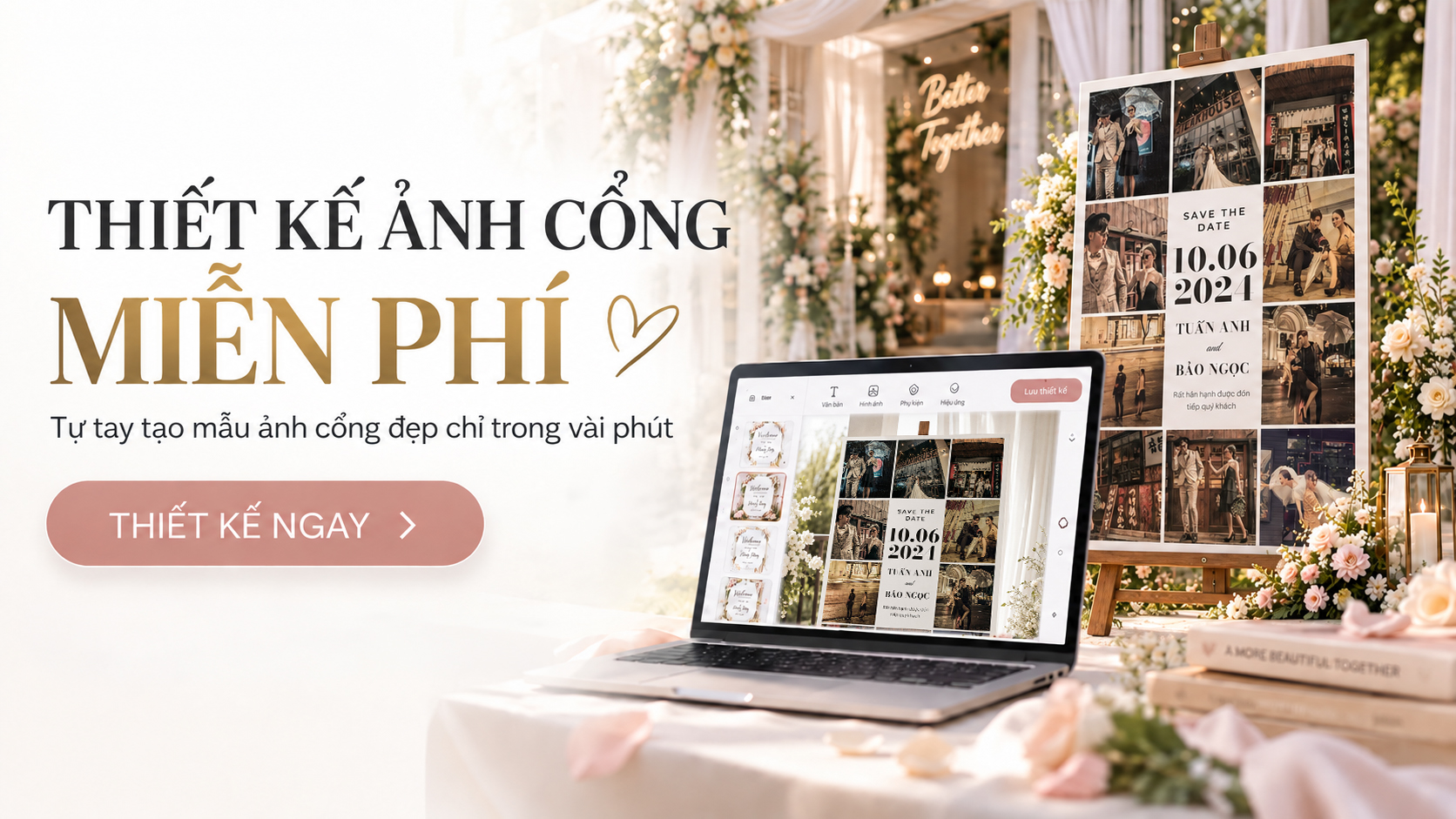 App thiết kế ảnh cổng miễn phí